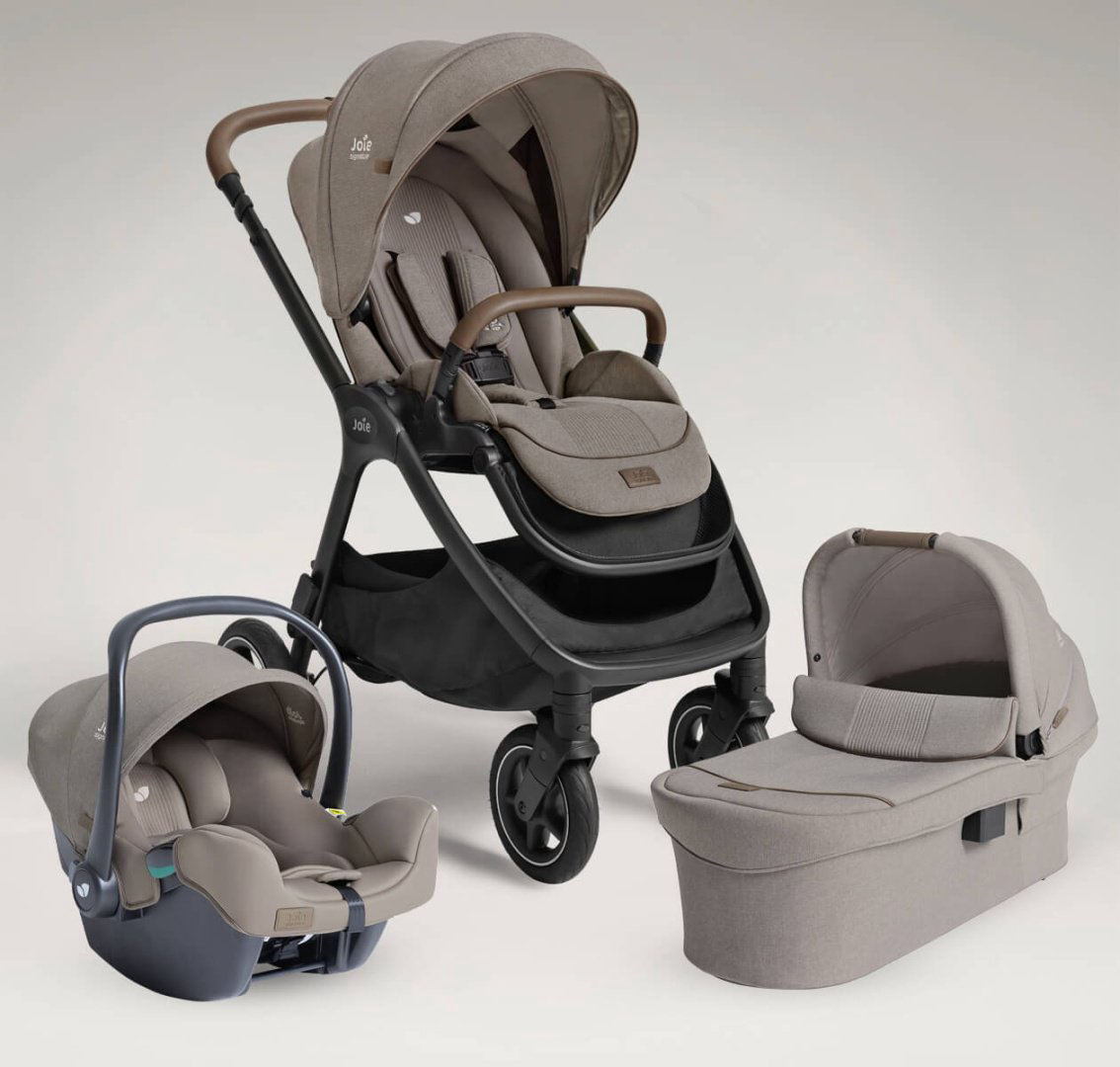 Коляска универсальная 3 в 1 Joie Finiti Trio Maple, бежевый купить,359900