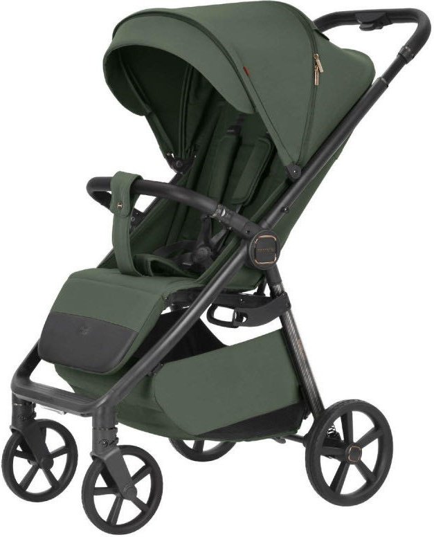 Коляска прогулочная CARRELLO Bravo Carbon, зеленый