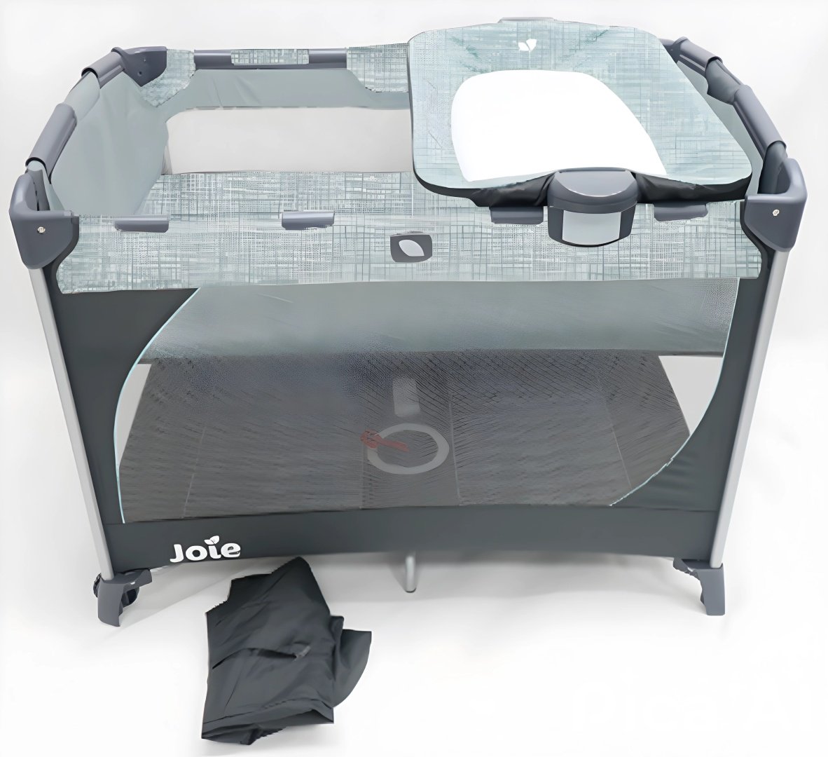 Кровать-манеж Joie Commuter Change Gray для детей от 0 до 3-х лет 106x70.5x80см