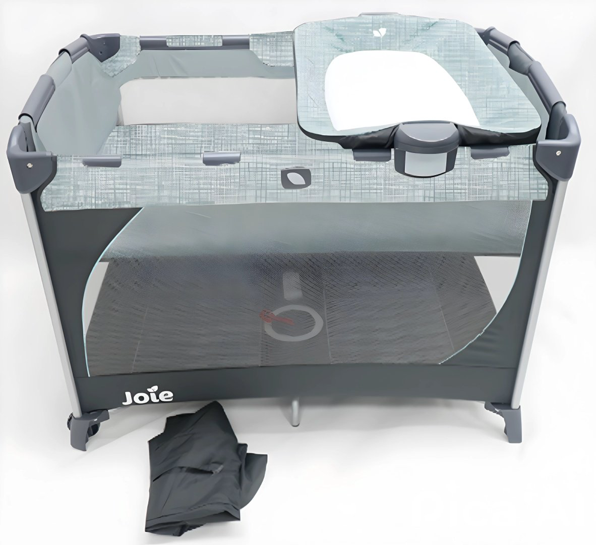 Кровать-манеж Joie Commuter Change Gray для детей от 0 до 3-х лет 106x70.5x80см купить,41900