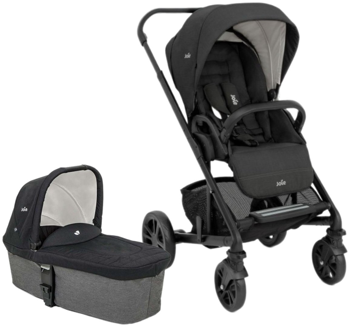 Коляска универсальная 2 в 1 Joie Chrome Shalle, черный купить,139900