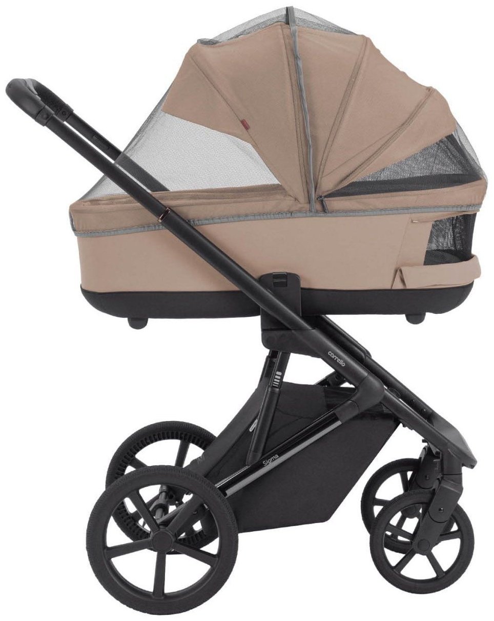 Коляска универсальная 2 в 1 CARRELLO Sigma, бежевый