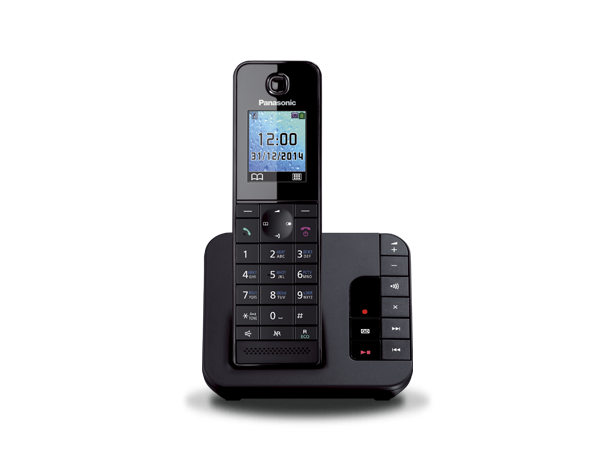 Радиотелефон Panasonic KX-TGH220RUB чёрный