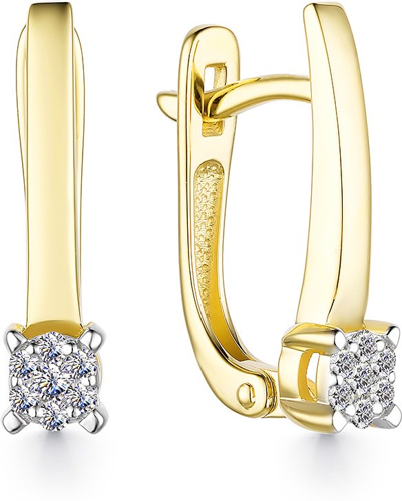 Серьги MiAmor С/147-320 2,5гр 0,046ct. купить,NaN