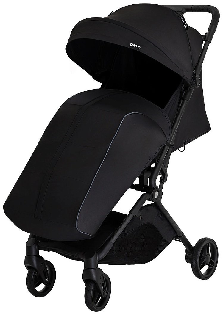 Коляска прогулочная Pituso Pera Q7 Black, черный купить,140400