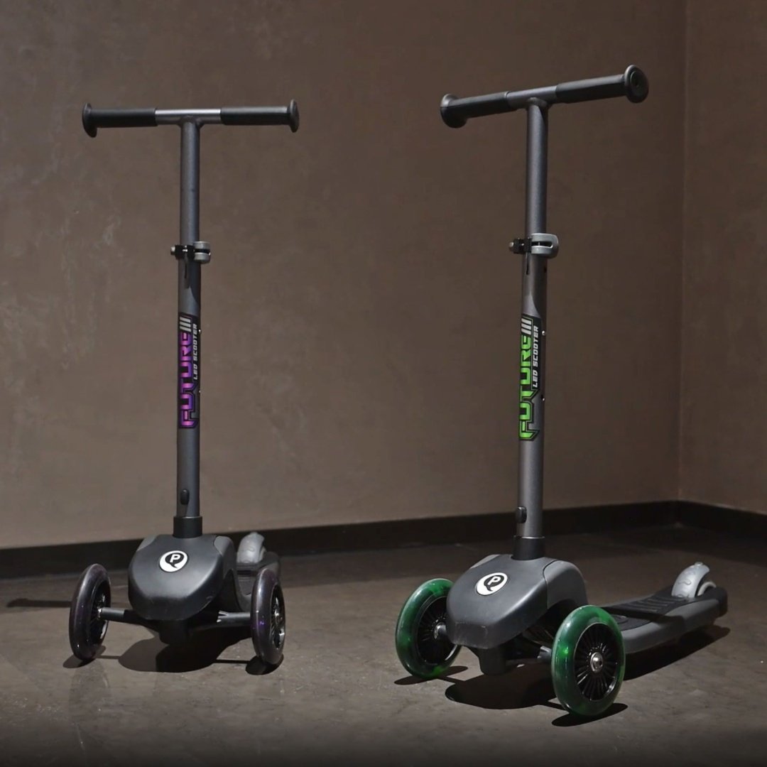 Самокат QPLAY Future Eco фиолетовый