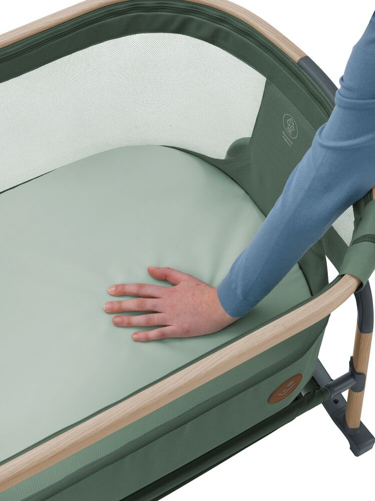 Приставная кровать Maxi-cosi iora air eco, для детей от 0 до 6 мес. полозья для качания