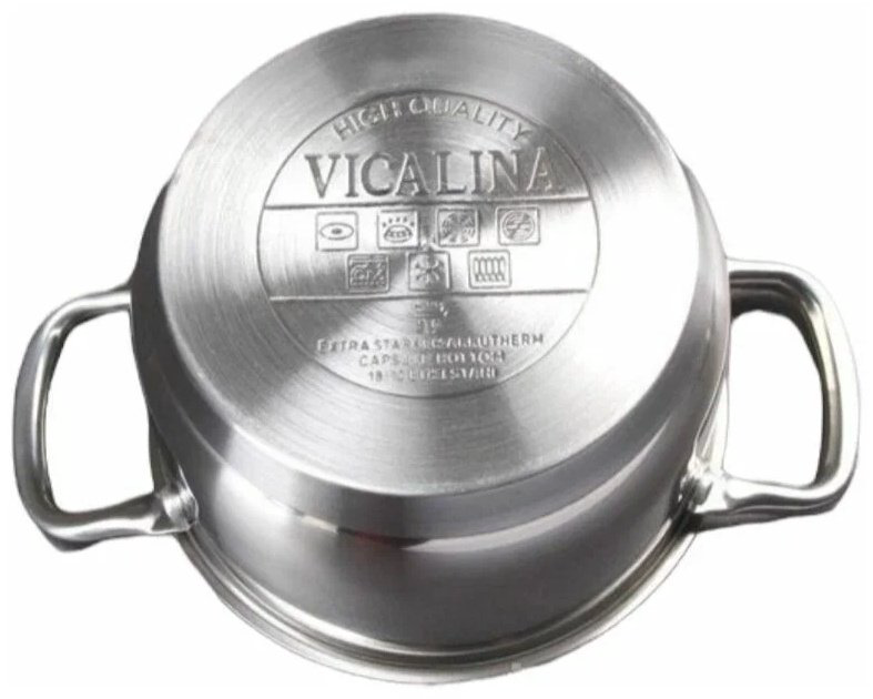 Кастрюля 1.5 л, Vicalina VL-1072 сталь купить,8500