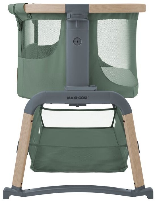 Приставная кровать Maxi-cosi iora air eco, для детей от 0 до 6 мес. полозья для качания