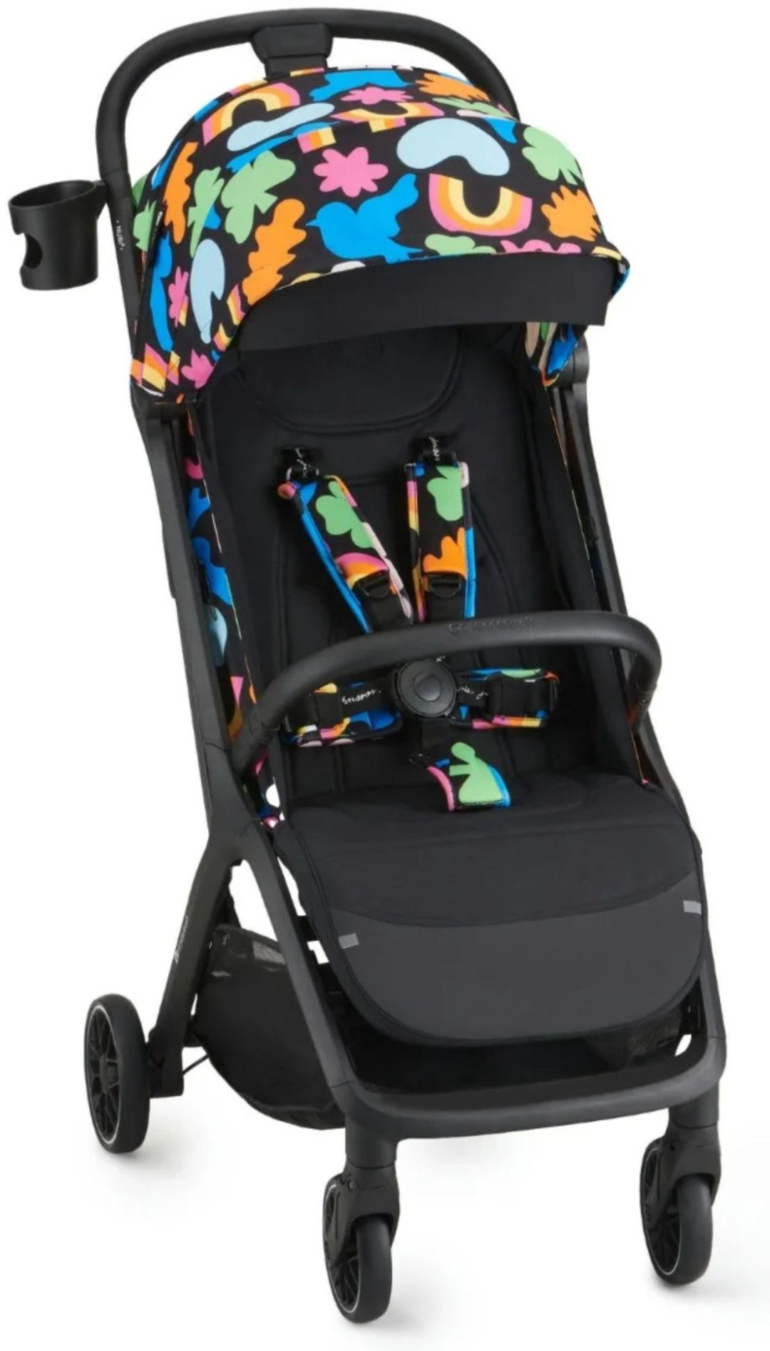 Коляска прогулочная Kinderkraft KSNUBI02HAP0000, черный купить,NaN