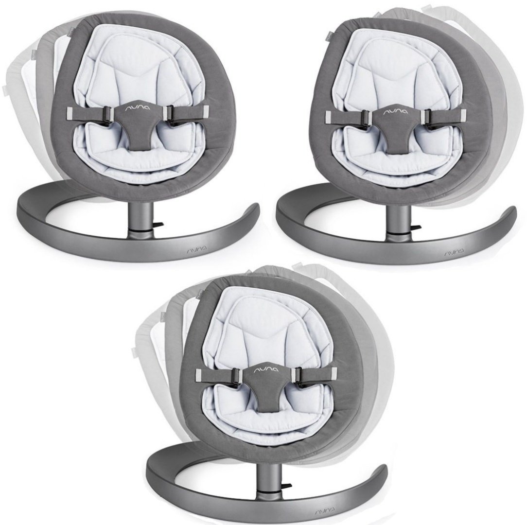 Шезлонг Nuna Leaf темно-серый