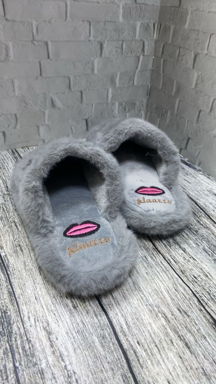 Тапочки Plaazzo розовый, серый купить,NaN