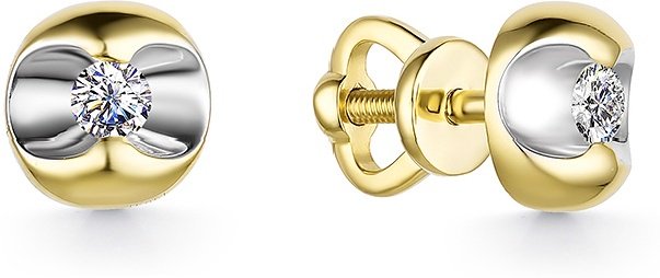 Серьги MiAmor С/139-320 1,5гр 0,126ct. купить,NaN