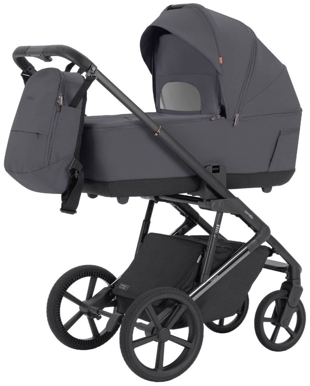 Коляска универсальная 2 в 1 CARRELLO Sigma, серый купить,318230