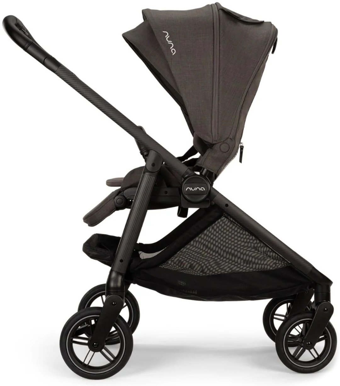 Коляска прогулочная Nuna Swiv Thunder, коричневый, серый купить,NaN