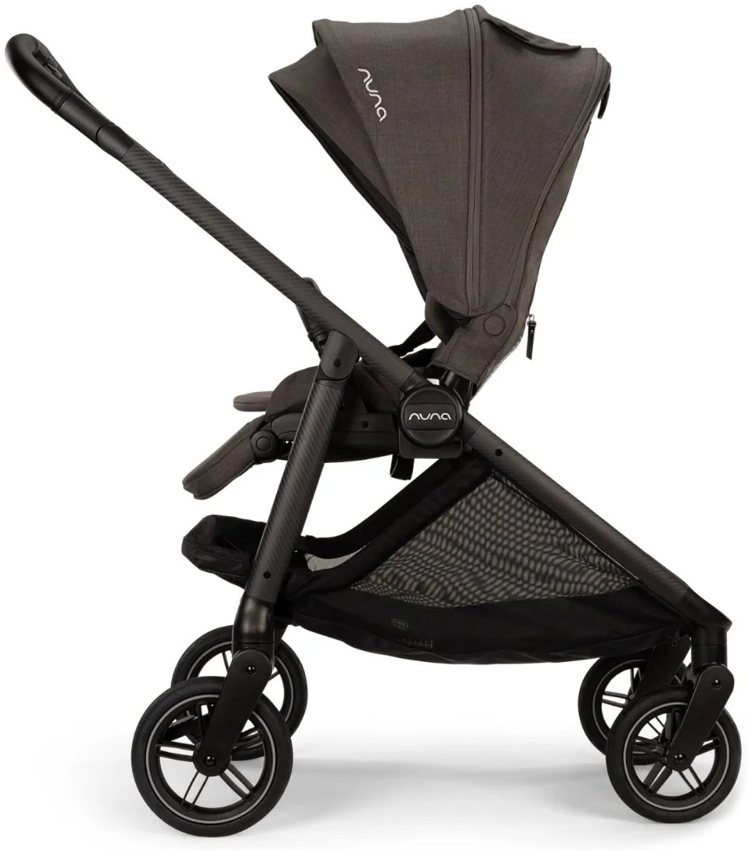 Коляска прогулочная Nuna Swiv Thunder, коричневый, серый купить,NaN