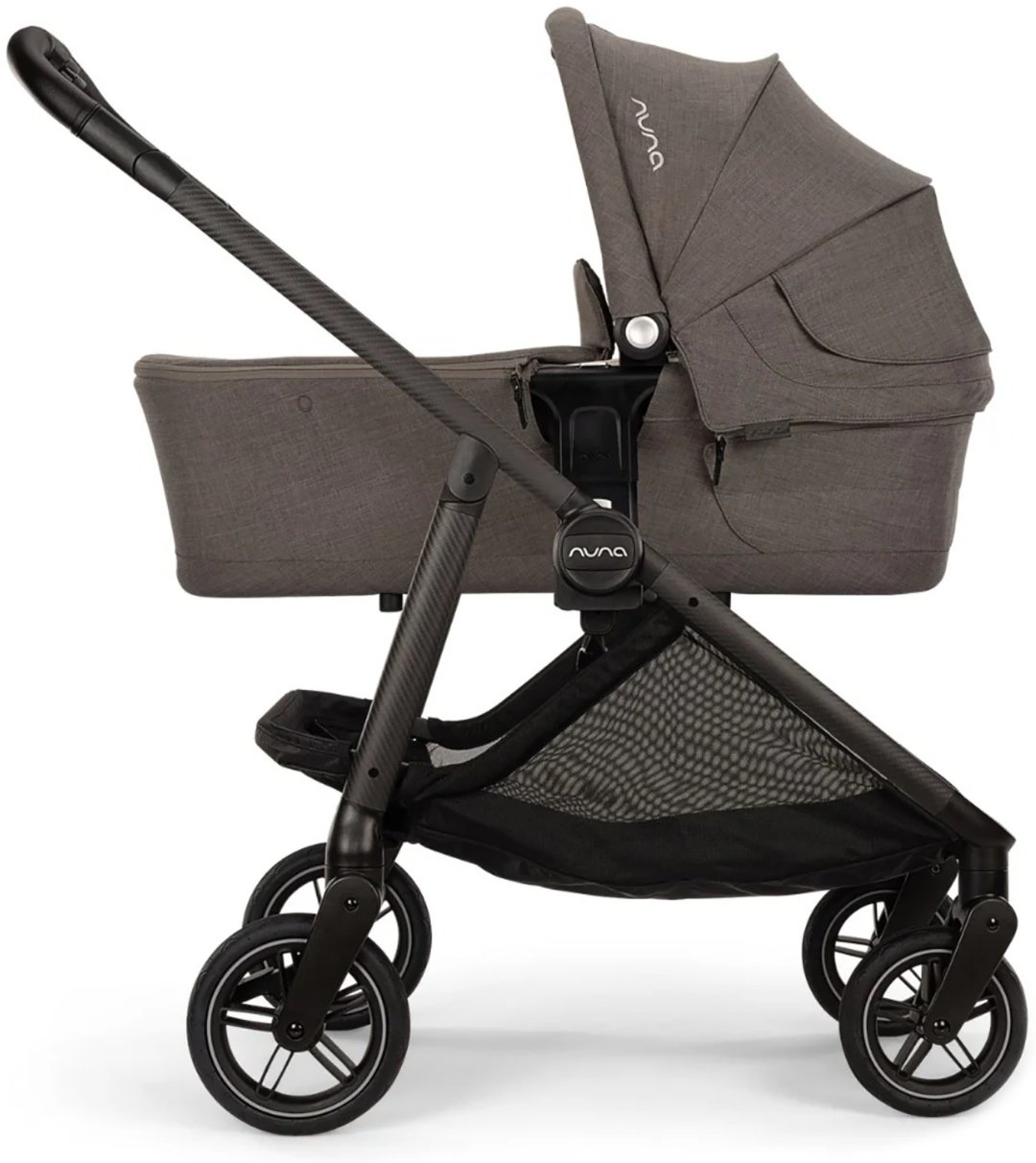 Коляска прогулочная Nuna Swiv Thunder, коричневый, серый купить,NaN