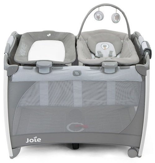 Манеж-кровать Joie Commuter Change, для детей от 0 до 12 мес. без функции качания