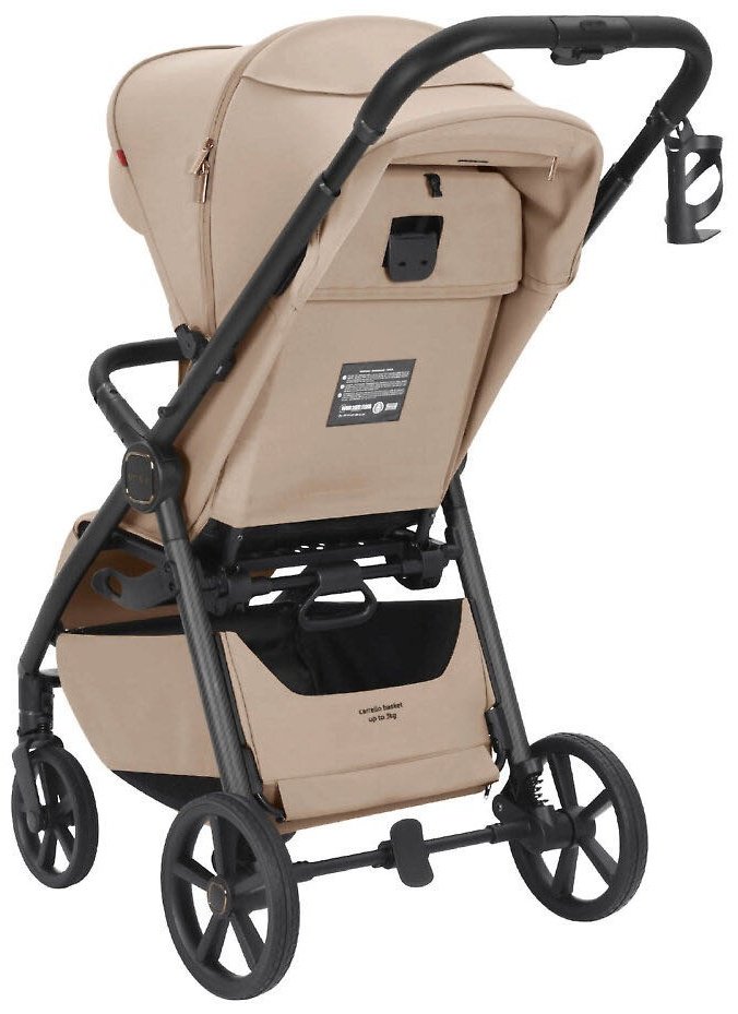 Коляска прогулочная CARRELLO Bravo Carbon, бежевый купить,176790