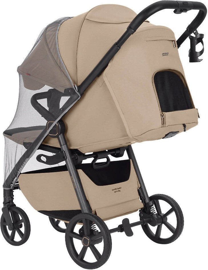 Коляска прогулочная CARRELLO Bravo Carbon, бежевый купить,176790