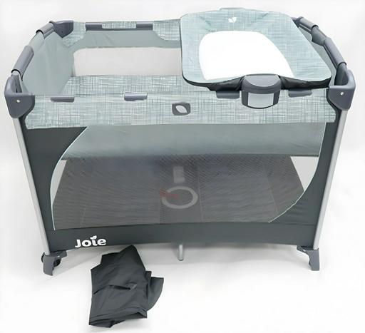 Кровать-манеж Joie Commuter Change Gray для детей от 0 до 3-х лет 106x70.5x80см