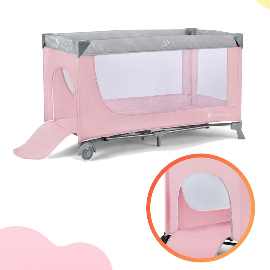 Манеж Kinderkraft JOY 3, для детей от 0 до 3-х лет без функции качания