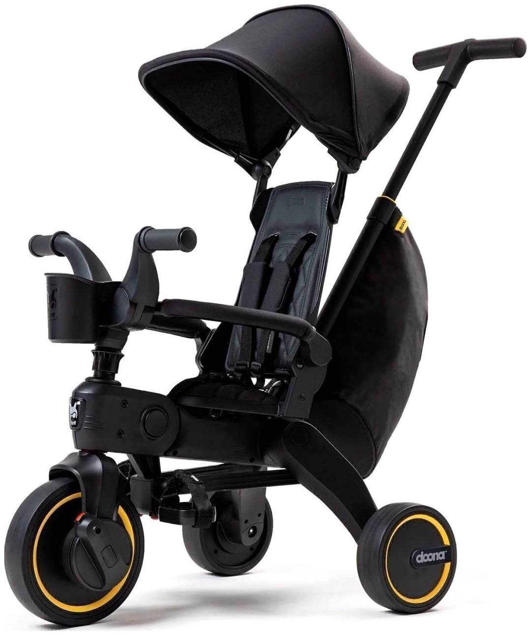 Трёхколёсный велосипед Simple Parenting Liki Trike Limited Edition черный купить,251990