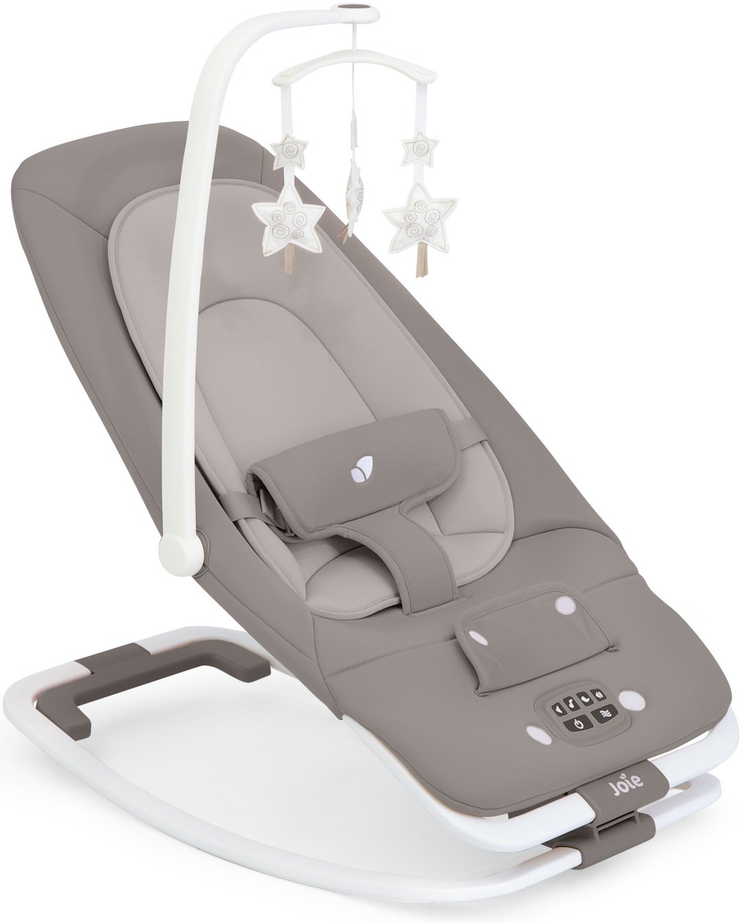 Шезлонг Joie Dreamer Walnut серый