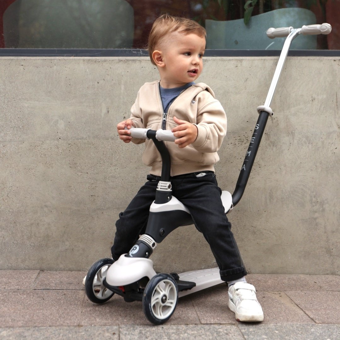 Самокат QPlay Sema Blue голубой