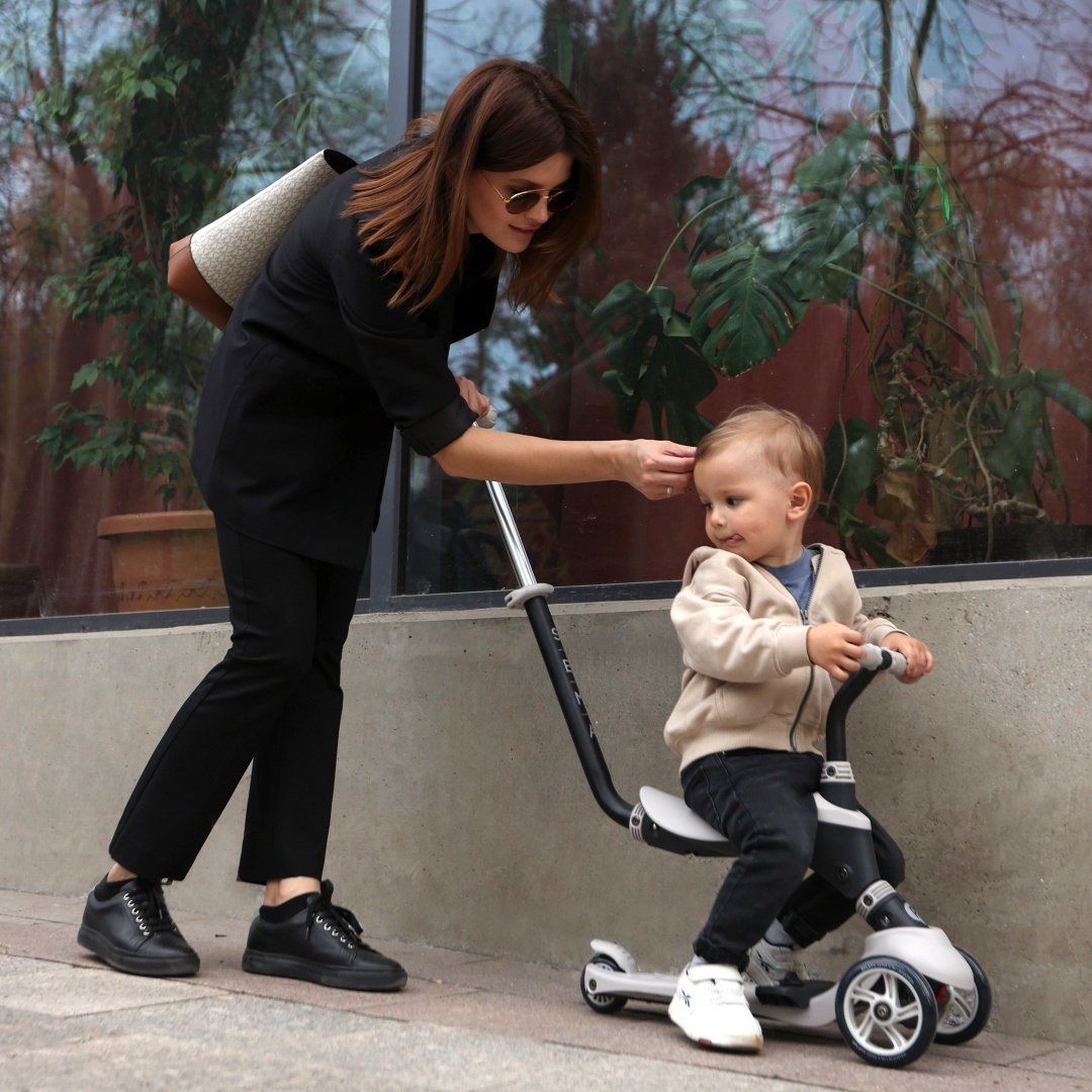 Самокат QPlay Sema Blue голубой