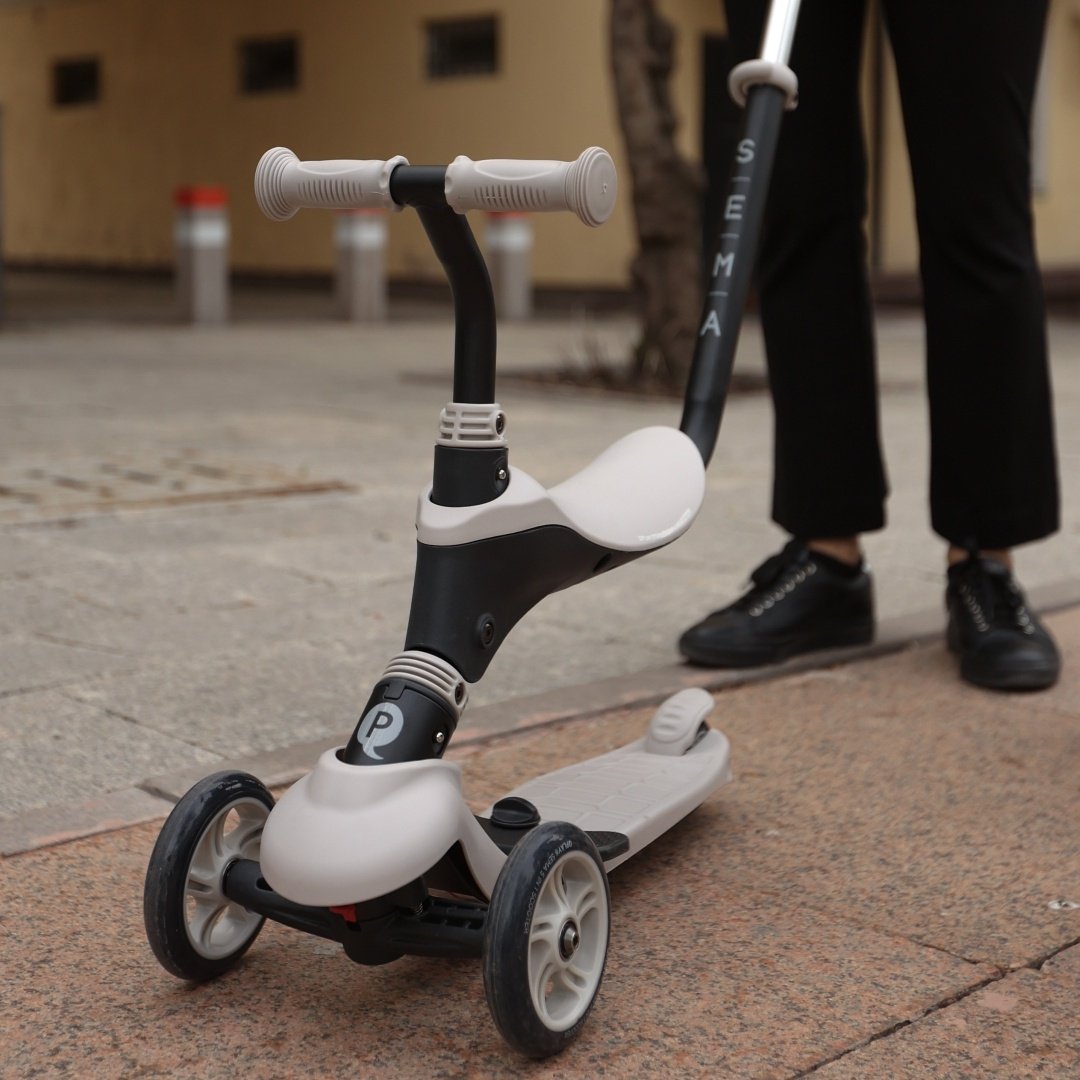 Самокат QPlay Sema Blue голубой