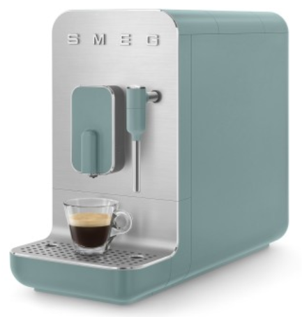 Кофемашина SMEG BCC12EGMEU зеленый, серебристый купить,NaN