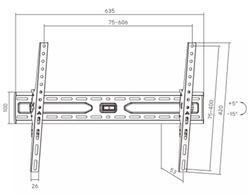 Кронштейн ARAY+ KL36-46T 37"-86" купить,13690
