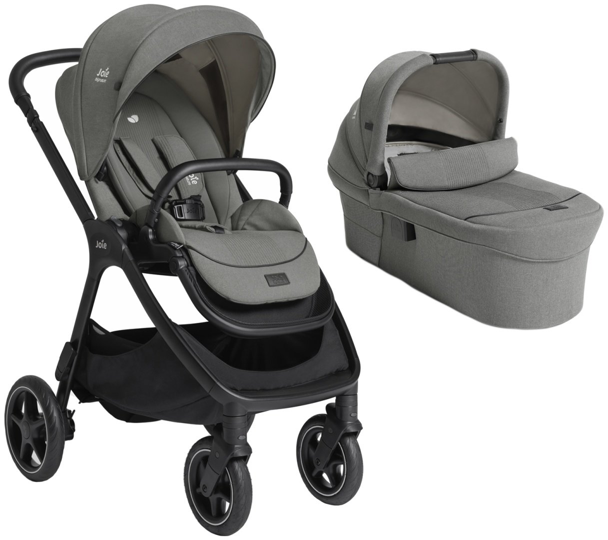Коляска универсальная 2 в 1 Joie Finiti Flex Evergreen/Ramble XL Evergreen, зеленый купить,164000
