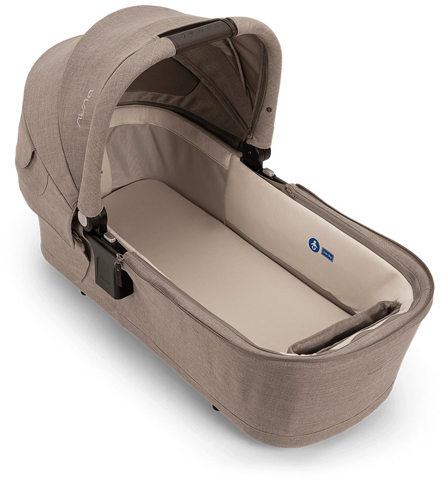 Коляска универсальная 2 в 1 Nuna Triv LX All-Season Set Cedar, бежевый купить,NaN