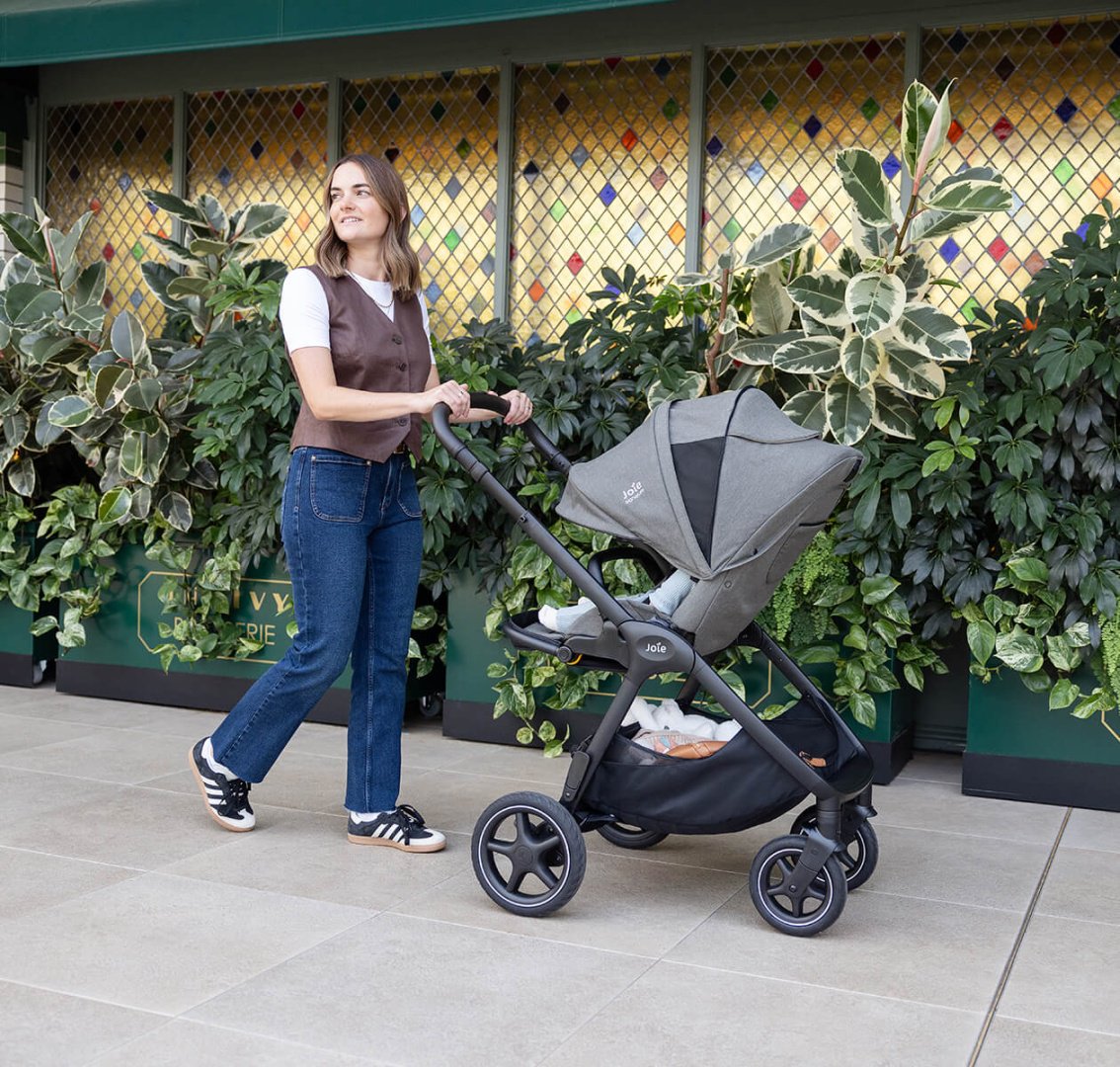 Коляска универсальная 2 в 1 Joie Finiti Flex Evergreen/Ramble XL Evergreen, зеленый купить,164000