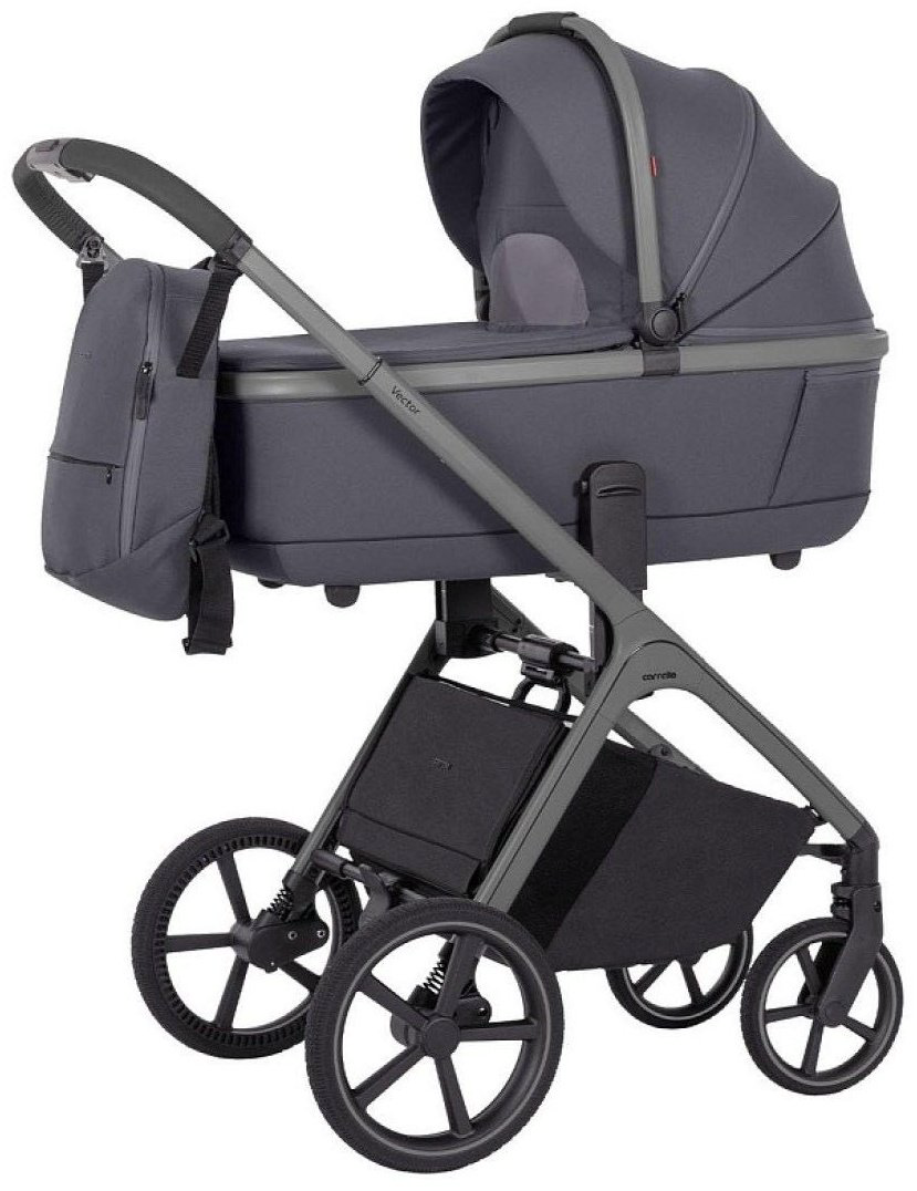 Коляска универсальная 2 в 1 CARRELLO Vector, серый - ForteMarket Коляска универсальная 2 в 1 CARRELLO Vector, серый купить,374390