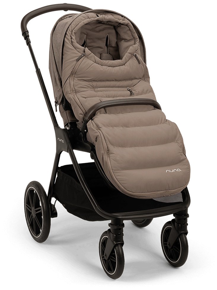 Коляска универсальная 2 в 1 Nuna Triv LX All-Season Set Cedar, бежевый купить,NaN
