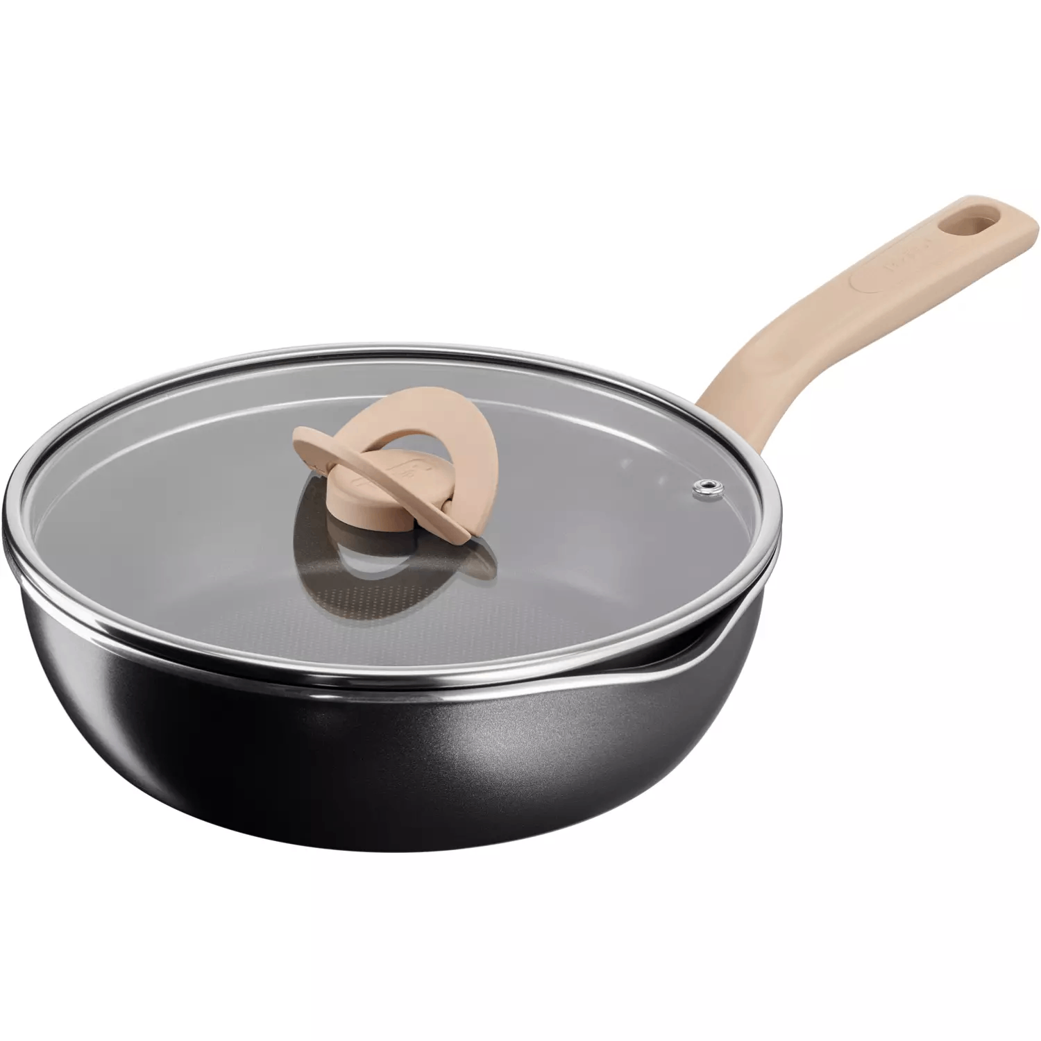 Сковорода Tefal One Pick Pot G1668704 24 см чёрная