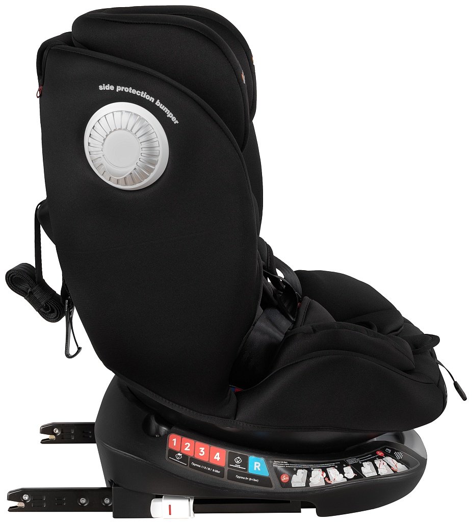 Pituso Roys+ Black G406-BL-BL 0/1/2/3 (до 36 кг) черный