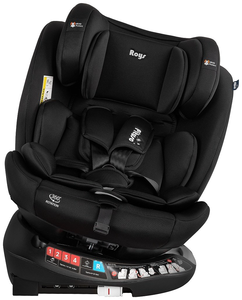 Pituso Roys+ Black G406-BL-BL 0/1/2/3 (до 36 кг) черный купить,63300