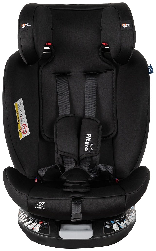 Pituso Roys+ Black G406-BL-BL 0/1/2/3 (до 36 кг) черный купить,63300