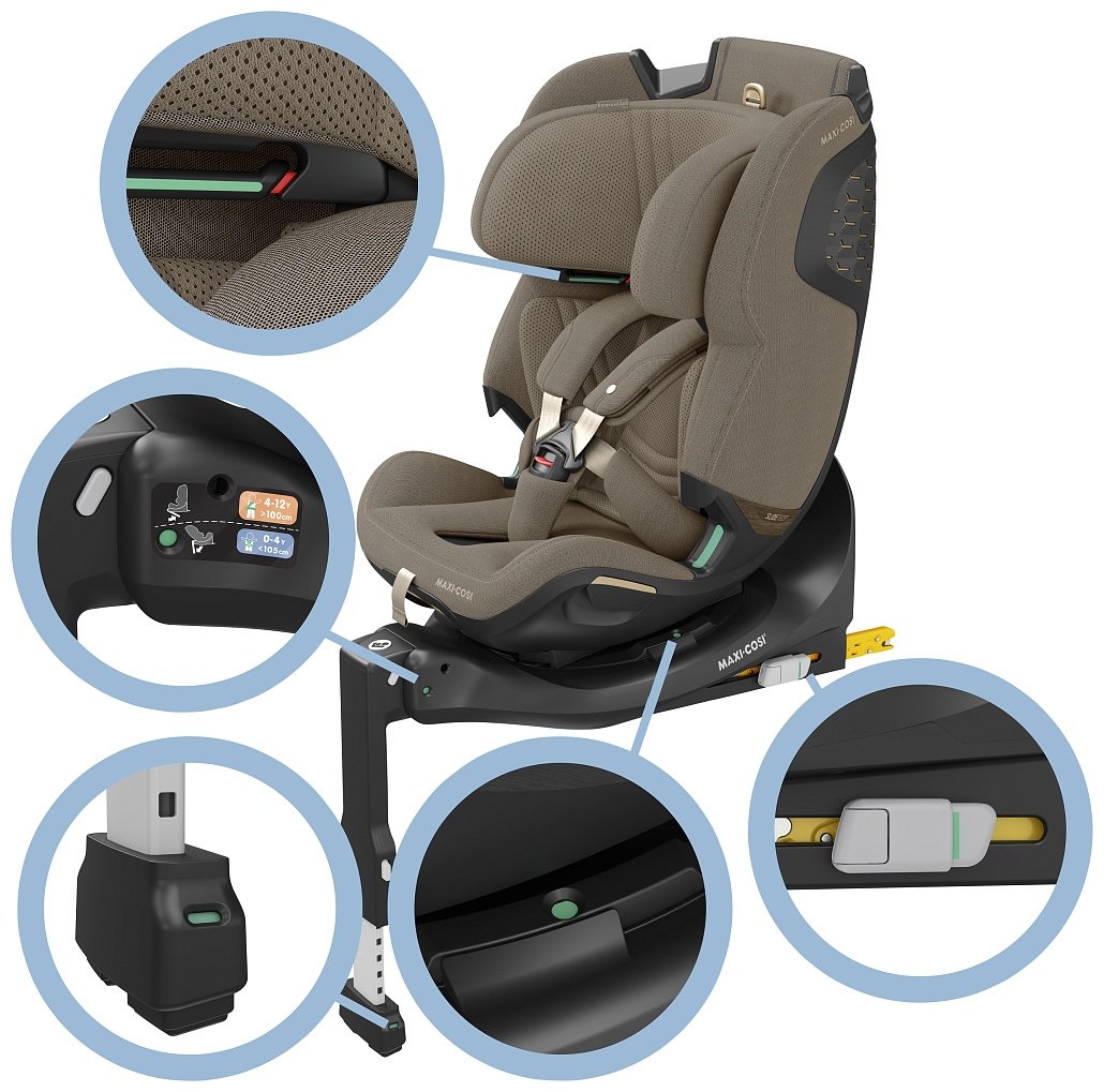 Maxi-Cosi Emerald 360 Pro Truffel 8621251110 0/1/2/3 (до 36 кг) светло-коричневый