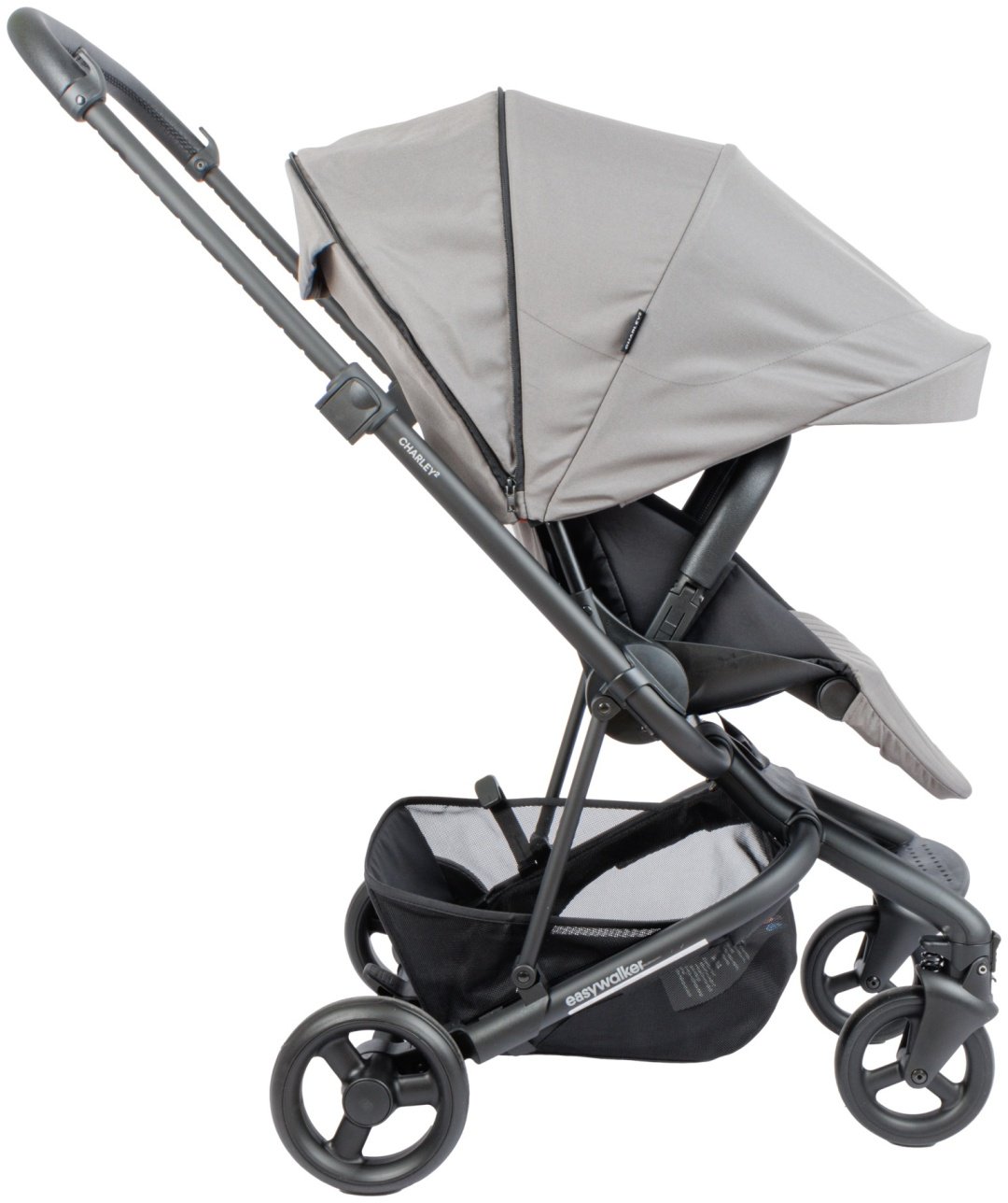 Коляска прогулочная Easywalker Charley 2 Pebble Grey, серый