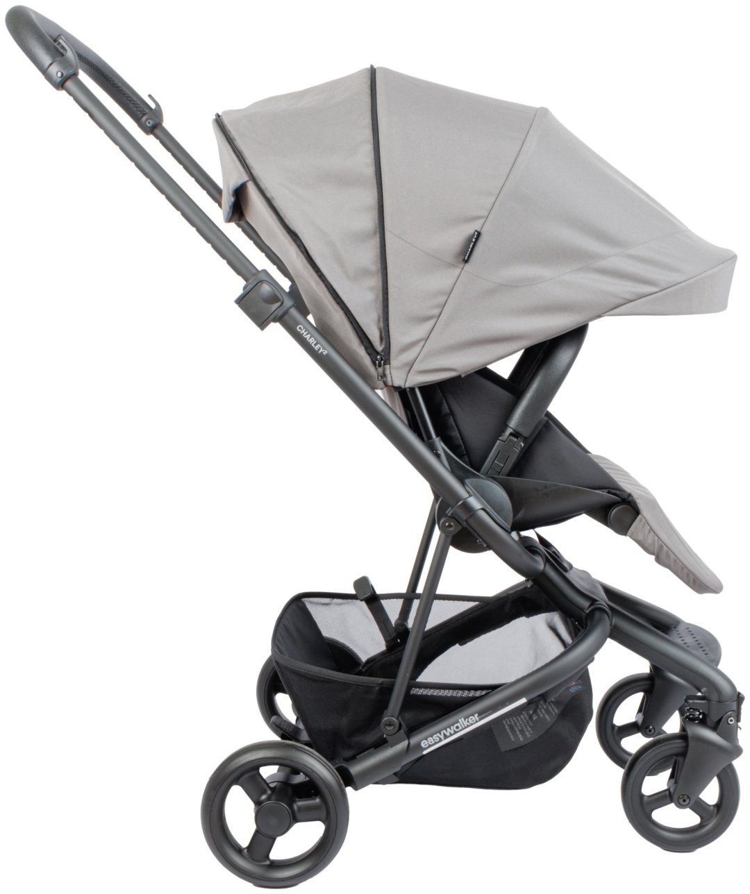 Коляска прогулочная Easywalker Charley 2 Pebble Grey, серый купить,NaN