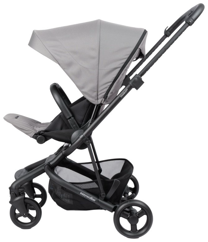 Коляска прогулочная Easywalker Charley 2 Pebble Grey, серый купить,NaN