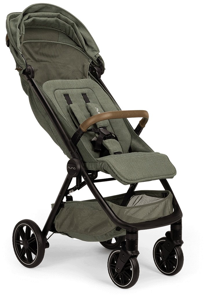 Коляска прогулочная Nuna TRVL LX Pine, зеленый