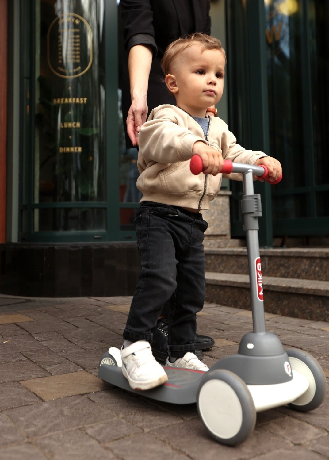 Самокат QPLAY Mika Green зеленый