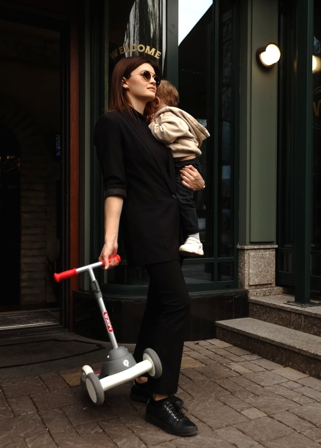 Самокат QPLAY Mika Green зеленый