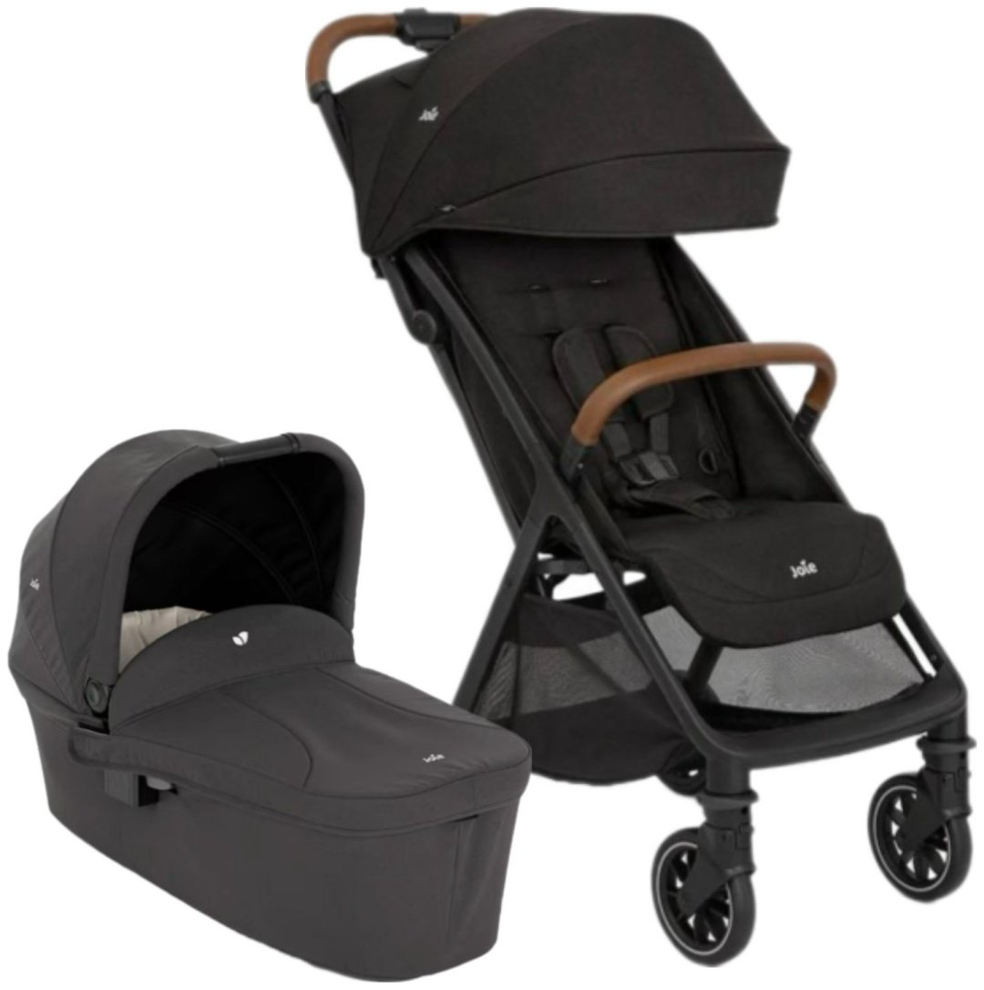 Коляска универсальная 2 в 1 Joie Pact Pro 2в1 Shale/Ramble V2 Shale, черный купить,154700